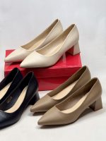 کفش زنانه مجلسی پاشنه 7 سانت پهن بایلی کوکو مدل ساده رنگ بندی