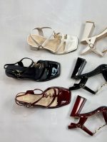 کفش زنانه مجلسی برند بایلی کوکو مدل یراق ysl رنگ بندی