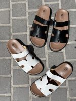 صندل ST-516 Hermes مشکی سفید