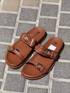 صندلZara دو سگک ST-1116 عسلی