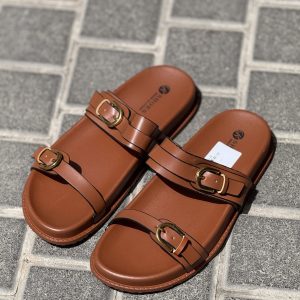 صندلZara دو سگک ST-1116 عسلی