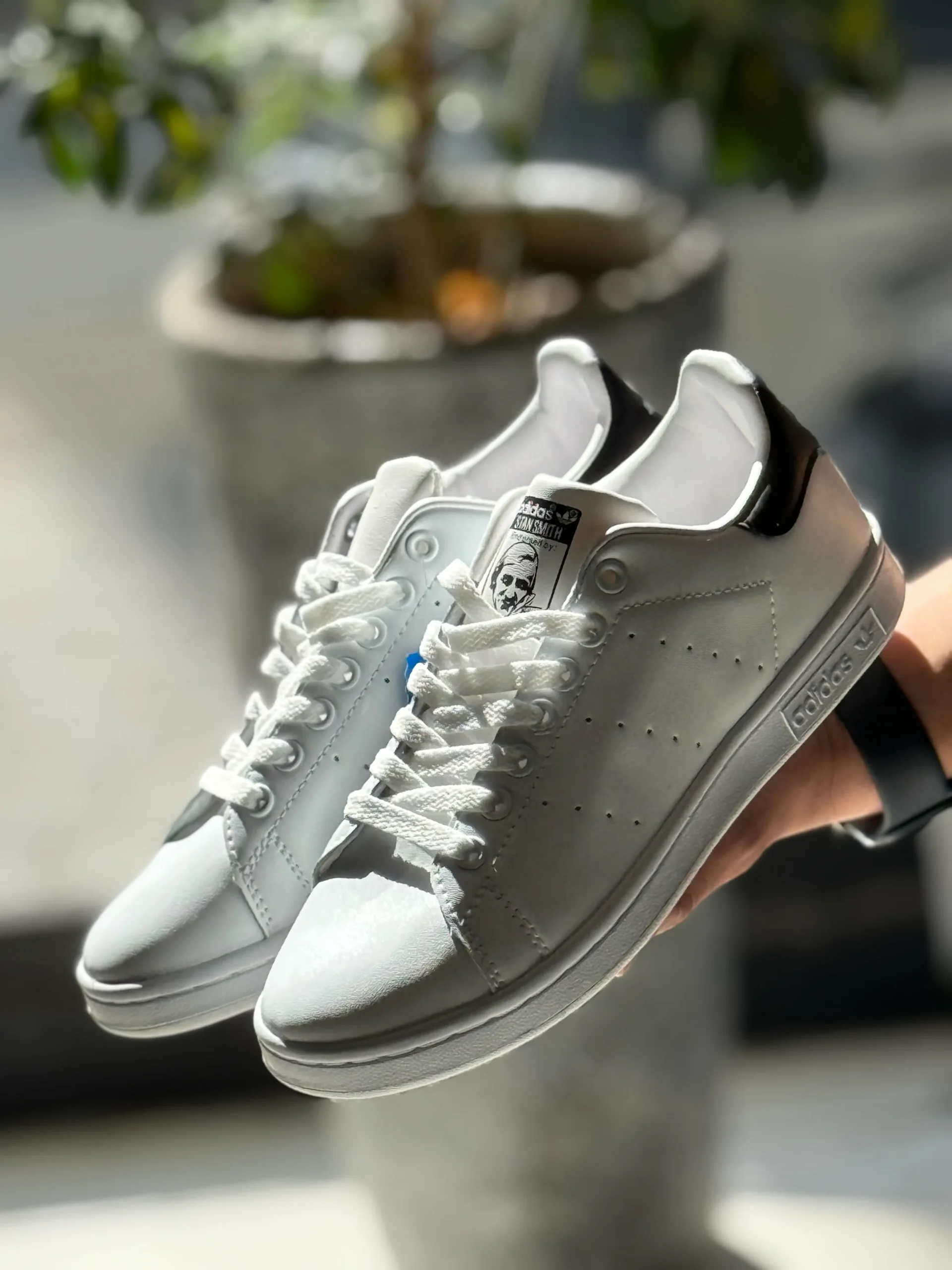 classic-white-stan-smith-sneakers (1) کتونی کلاسیک مدل Stan Smith - تصویر 1