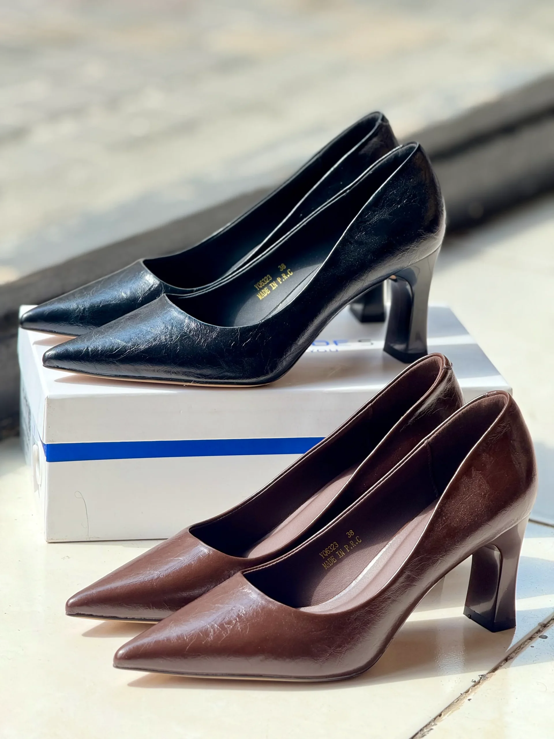code-yq6323-yunai-women-pointed-toe-heeled-formal-shoes (2) پاشنه YUNAI YQ6623 - تصویر 1
