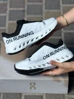 کتونی QC on Running (cloudgo-white-black) - تصویر 3