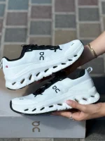 کتونی QC on Running (cloudleap-white-black) - تصویر 3