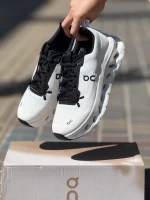 کتونی QC on Running (cloudleap-white-black) - تصویر 5