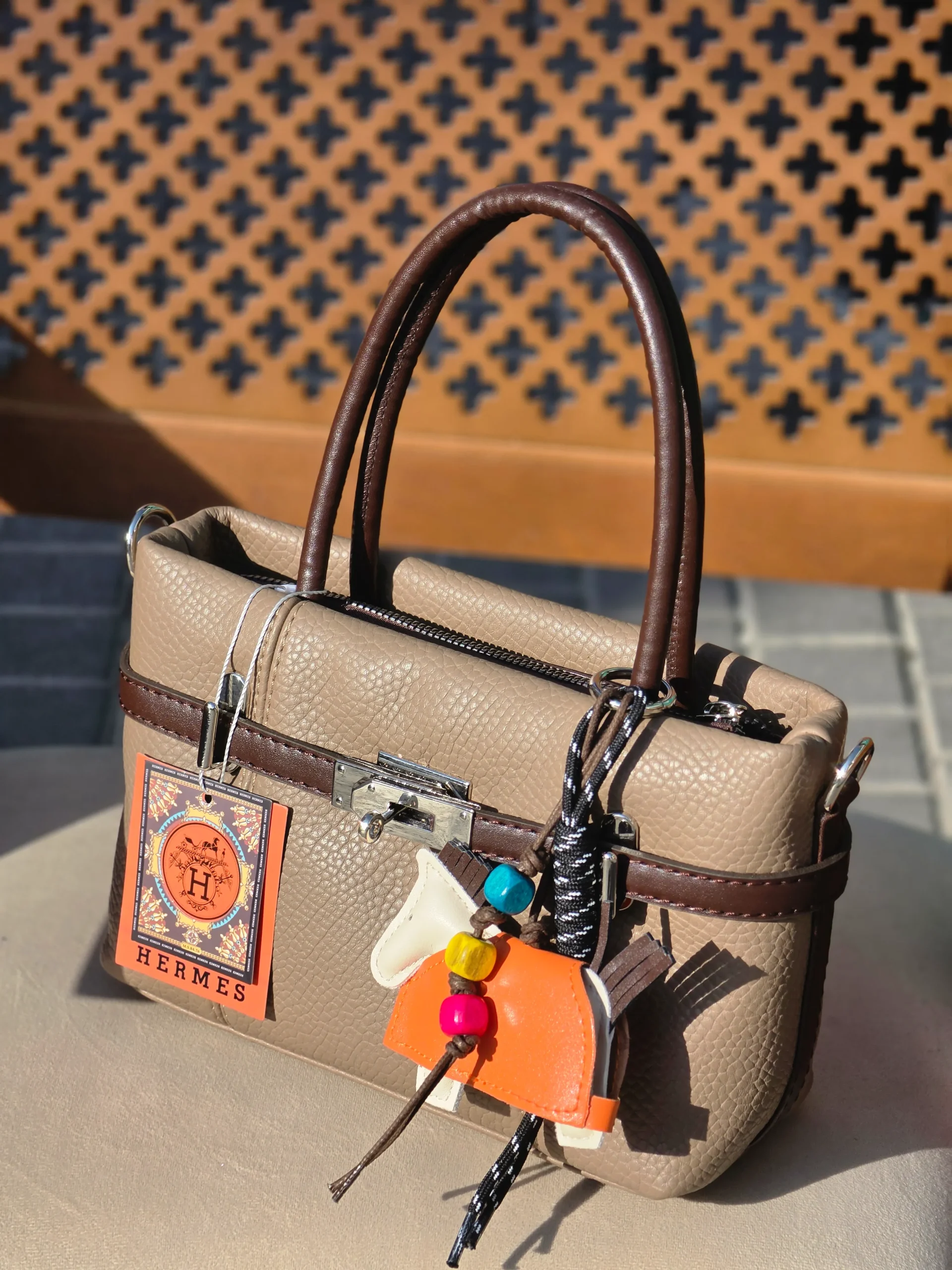 code5119-hermès-front-strap-bag (3) کیف جلو تسمه هرمس 5119 - تصویر 1