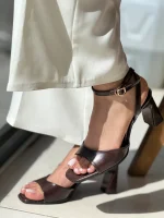 صندل رز پشت باز زارا - تصویر 8